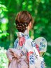 浴衣着付け&簡単ヘアアレンジ　7月25日限定