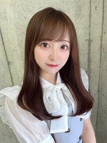リルミー(Lilme) マロンベージュ×艶髪ストレート*まゆ