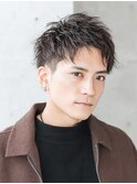 【ブルベ夏メンズ】垢抜けツーブロックショート×骨格補正×肌映