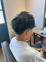 クク(coucou) オシャレなショートのメンズにオススメ!動きの出るハイライト