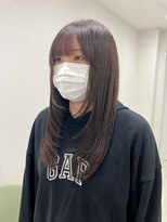 hyon myon/RISEbyREVO 綾瀬店【ヒョンミョン】&nbsp;ハッシュカット/デザインカラー/グレージュ[綾瀬駅/韓国ヘア]