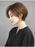 (ICY土屋)アイロンがいらない簡単スタイリングショート