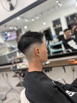 キューカンバー(CUCUMBER) フェザーアップ ミドルフェード メンズ