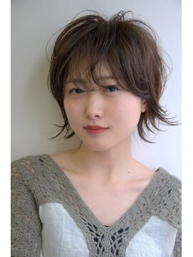 ヘアーサロン サボイア(HAIR SALON SAVOIA) 毛先を遊ばせた伸ばしかけショート