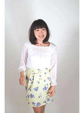 アビリティ ヘアー(ability hair) abilityhair いいオンナ度UPの黒髪スウィートミディアムスタイル