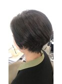 立体感ショート