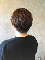 マカ(MAKA) ショートヘアパーマスタイル