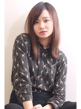 アルターリール(aL ter Rire) 【Rire小高】ナチュラルブラウンカラー×ナチュラルミディー