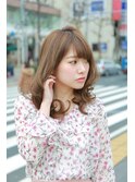 大人可愛い、色気、小顔カットひし形シルエット【錦糸町】