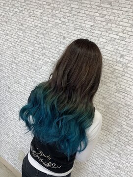 ホワイト(WHITE) [WHITE RYOTA]ブルーハワイグラデーション