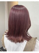 アジールヘア 所沢プロペ通り店(agir hair) チェリーピンク