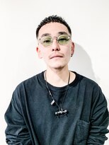 フジヤマ バーバー ショップ(FUJIYAMA BARBER SHOP)&nbsp;七三オールバックツイストパーマコンマヘア