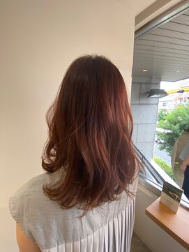 パラゴ(PARAGO.) 《緑橋/城東区/女性サロン》艶ピンク　肌が綺麗に見えるカラー