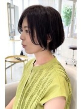 モールヘア 西中島店(MOOL hair) 大人ショートヘア/イルミナカラー/グレーベージュ//
