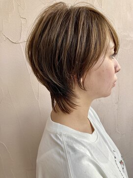 オブジェ(OBJET) 襟足長め・ショートウルフ