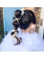 ミル 今治(1003 mille IMABALI)&nbsp;成人式・卒業式に！紐アレンジで可愛い！ポニー