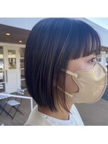 カノエ 松江乃木店(canoe) 切りっぱなしミニボブ