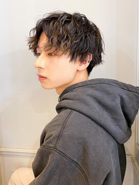 テトラ バイ ネオリーブ 横浜西口店(tetra by neolive) 波巻きスパイラルパーマ 波巻きパーマ メンズパーマ