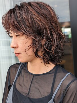 ケーオーエスビューティー(K O S beauty) パーマウルフスタイル