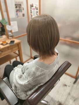 エルベ 内原店(elve) ブリーチ×グレージュ