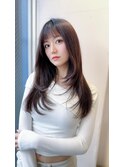 誰でも可愛く韓国ヘア/トレンドレイヤー
