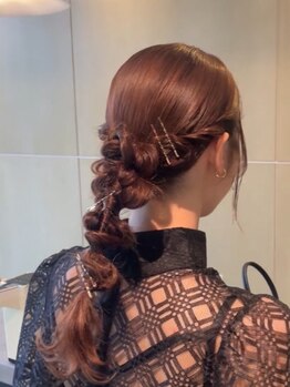 コルア(corua)の写真/結婚式やデート・イベント等、特別な日はプロの技術で華やかに＊長時間崩れにくく、褒められるスタイルに！