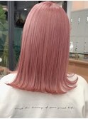 【ブリーチカラー】クリアカシスピンク★