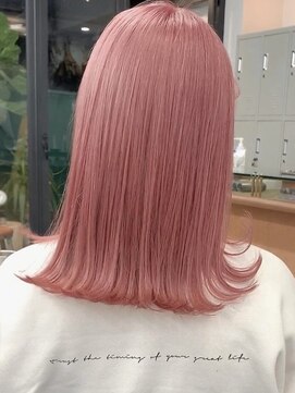 レーベン(LEBEN) 【ブリーチカラー】クリアカシスピンク★