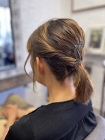 ラヴィアンローズ(La vie en rose)&nbsp;まとめ髪