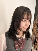 ウィクシー(wixy)&nbsp;カットでイメージは変わる！♪ミディアムレイヤースタイル♪