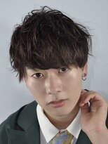 ヒロ銀座 バーバーショップ 札幌本店(HIRO GINZA BARBER SHOP)&nbsp;メンズショートビジネスツーブロックセンターパートフェード