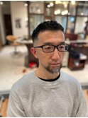 大人外国人風ショートフェード:尾上 雄輝