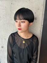 ジアン バイ ミルボン NU茶屋町+(GIEN by milbon)&nbsp;マッシュショート/黒髪ショート