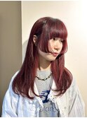 ボルドー×姫cutで今っぽく♪