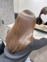 エースヘアー(A.hair)&nbsp;ミルクティーブラウン/低めレイヤー/髪質改善トリートメント