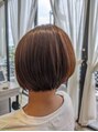 ファーストクラス 今市店 丸みのあるボブでかわいさUP!