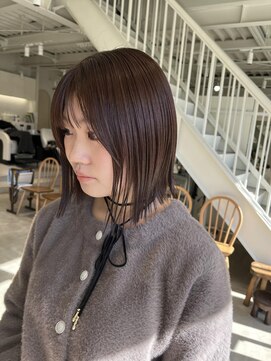 グリーン(green) misaki ) バイオレットブラウン