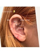 フリーダム ヘアー ザ ムー(Freedom Hair THE MOO)&nbsp;【耳ツボジュエリー】「生理痛が気になる」