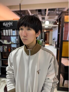 メンズサロンバムオム 名古屋栄店(MEN’S SALON BAMM HOMME) 刈り上げないマッシュショート【坂根】