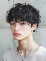 ロディーナコク 大口 新子安(rodina.coc)&nbsp;【スタイリング簡単】マッシュ×緩めスパイラルパーマ