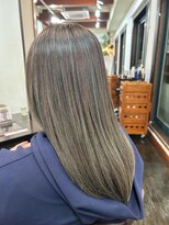 ラリュエル 江曽島店(La Ruelle.)&nbsp;髪質改善カラー　オリーブグレージュ