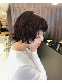 【ROMANO】mini bob × perm