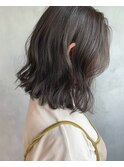 [kichi.] 透明感カラー×カーキグレージュ