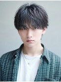 シャドウパーマ波巻きスパイラルパーマウルフパーマ