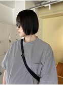 [loje] ミニボブ/ハイライトカラー/暗髪