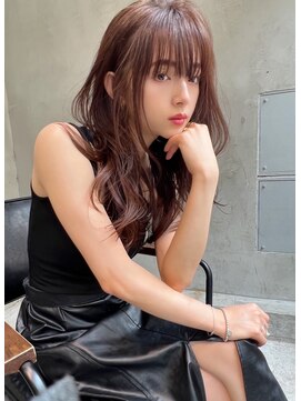 ロイド(Lloyd) 【Lloyd 大宮】パープルブラウン×ミックス巻き