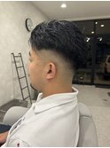 ナチュラルバックｘスキンフェード