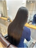 【艶髪】美髪縮毛矯正で叶う透明感仕上げロングストレート美髪◎