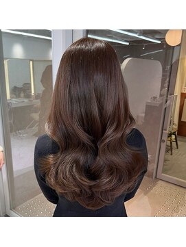 レイヤーカット /縮毛矯正/前髪/顔周り/名古屋/栄/韓国サロン