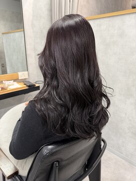 クラン 岡本(Chlan) 艶カラー ラベンダーブラウン